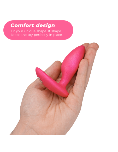 WE-VIBE - DITTO analinis kaištis vibratorius rožinis