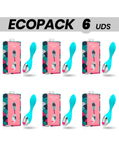 ECOPACK 6 UNITS - HAPPY LOKY MINI FUN VIBRATOR