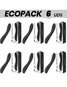 ECOPACK 6 UNITS - BLACKandSILVER KEAN VIBRATOR TOUCH CONTROL