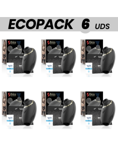 ECOPACK 6 UNITS - IBIZA 3 IN 1 SUCKING, LICKING and PULSING VIBE