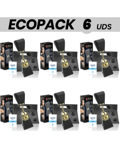 ECOPACK 6 VIENETAI - IBIZA KLITORIAUS STIMULIACIJOS APARATAS SU 3 GALVUTĖMIS IR LANKU