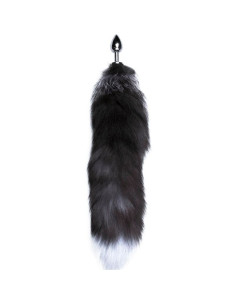 ALIVE - ANAL PLEASURE PLUG METAL FOX TAIL SIZE M 2