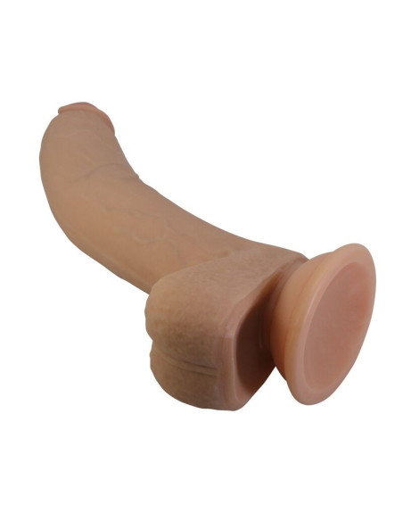 PRETTY LOVE - ELLCUMENT REALISTIC FLEXIBLE DILDO 18 CM Ø 4.5 CM TPE NATURAL