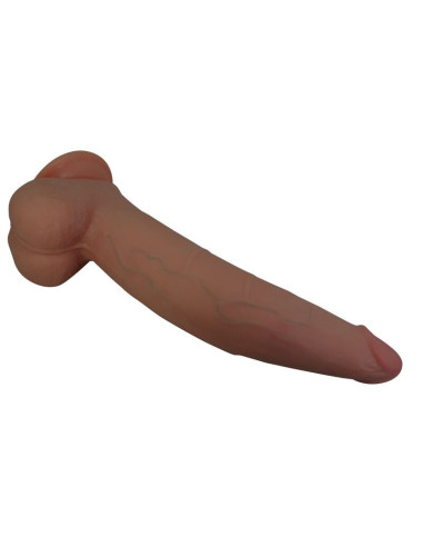 PRETTY LOVE - CUTHBERT REALISTIC FLEXIBLE DILDO 20 CM Ø 5 CM TPE BROWN