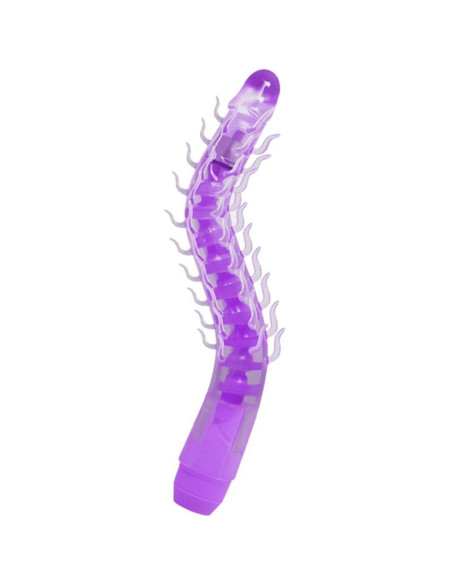 BAILE - FLEXI VIBE SENSUAL SPINE LANKSTAS VIBRUOJAMAS DILDO ALYVINĖ SPALVA 23,5 CM