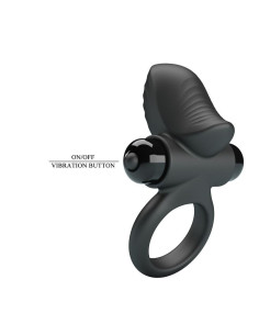 PRETTY LOVE - ADRIEN VIBRATING PENIS RING 10 FUNCTIONS BLACK 2