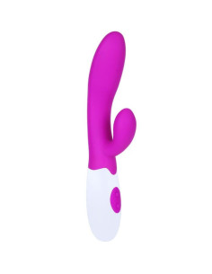 PRETTY LOVE - FLIRTATION ALVIS VIBRATOR WITH CLITORIS STIMULATOR