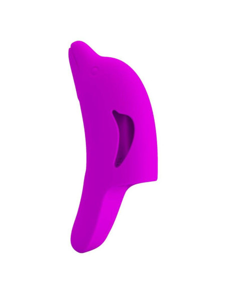 PRETTY LOVE – „Delphini“ galingas violetinis pirštų stimuliatorius