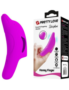 PRETTY LOVE - DELPHINI POWERFUL PURPLE FINGER STIMULATOR 2