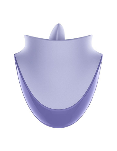 SATISFYER - TONGUE DANCER CLITORAL STIMULATOR WITH VIBRATION AND PULSATIONS LILAC