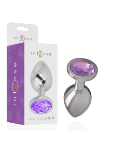 INTENSE - ALIUMINIO METALINIS ANALINIS KAMŠTELIS SU VIOLETINIU KRISTALU, M DYDŽIO