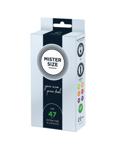 MISTER SIZE - PREZERVATYVAI, XS DYDIS 47 MM (10 VIENETŲ) 2