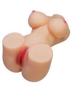 CRAZY BULL - Hetty realistiška moteriška liemens vagina ir analinis 1,9 kg 2
