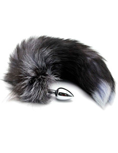 ALIVE - ANAL PLEASURE PLUG METAL FOX TAIL SIZE M