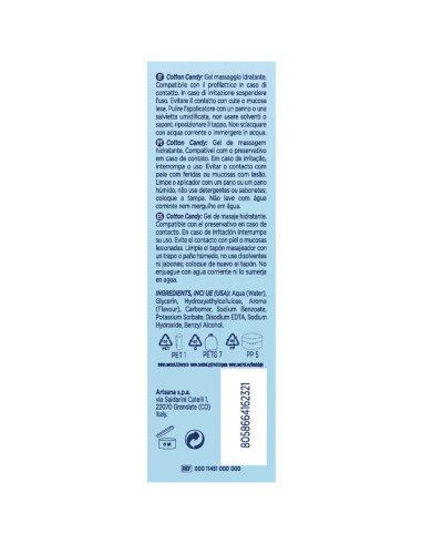 CONTROL - CUKRAUS VATOS MASAŽINIS GELIS 3 IN 1 200 ML