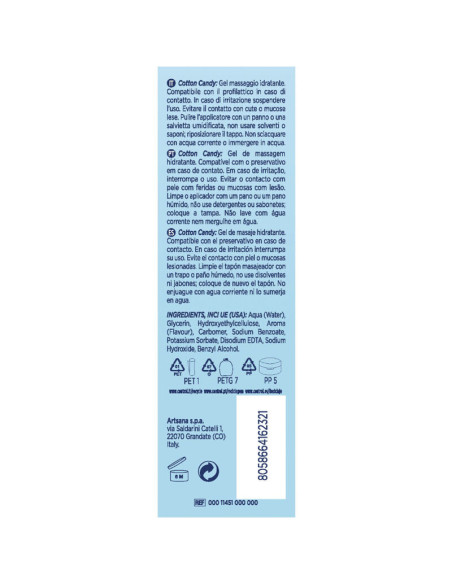 CONTROL - CUKRAUS VATOS MASAŽINIS GELIS 3 IN 1 200 ML