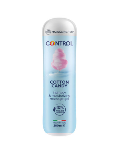 CONTROL - CUKRAUS VATOS MASAŽINIS GELIS 3 IN 1 200 ML