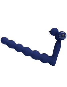 PRETTY LOVE - AJMAL VIBRATING RING WITH PLUG BLUE 2