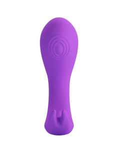 PRETTY LOVE – IDABELLE VIBRACIJOS IR PULSAVIMO NUOTOLINIO VALDYMO VALDYMAS, VIOLETINIS 2