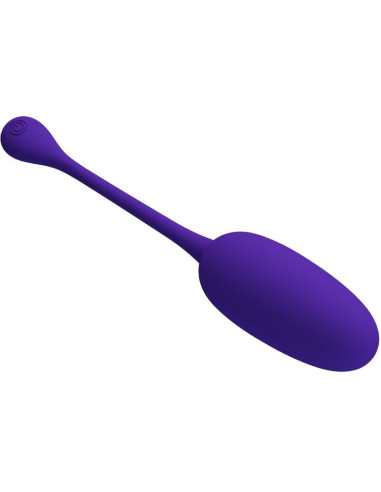 PRETTY LOVE - KNUCKER PURPLE RECHARGEABLE VIBRATING EGG