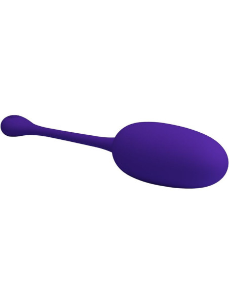 PRETTY LOVE - KNUCKER PURPLE RECHARGEABLE VIBRATING EGG