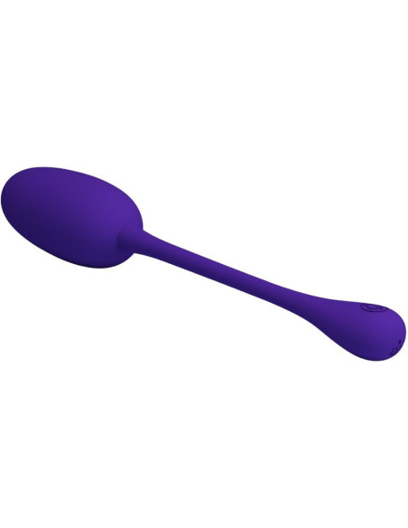 PRETTY LOVE - KNUCKER PURPLE RECHARGEABLE VIBRATING EGG