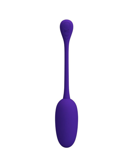 PRETTY LOVE - KNUCKER VIOLETINIS ĮKRAUNAMASIS VIBRUOJAMAS KIAUŠINIS