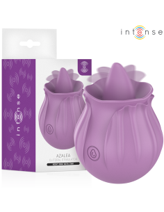 INTENSE - AZALEA FLOWER CLIT STIMULATING 10 VIBRATIONS PURPLE
