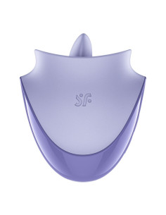 SATISFYER - TONGUE DANCER CLITORAL STIMULATOR WITH VIBRATION AND PULSATIONS LILAC 2