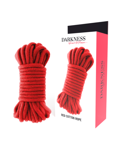 DARKNESS - japoniška virvė 5 m raudona