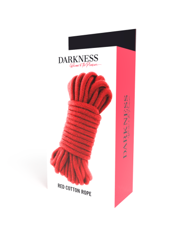 DARKNESS - japoniška virvė 5 m raudona