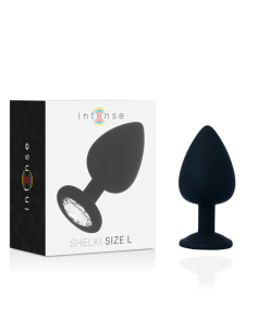 INTENSE - SHELKI L ANAL PLUG BLACK 2