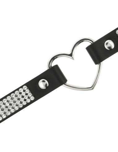 COQUETTE CHIC DESIRE - VEGANIŠKA ODINĖ KAROLIUKĖ SU ŠIRDELĖMIS