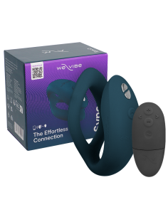 WE-VIBE - SYNC O LANKSTUS VIBRATORIUS SU NUOTOLINIO VALDYMO VALDYMU, TAMSI ŽALIOS SPALVOS