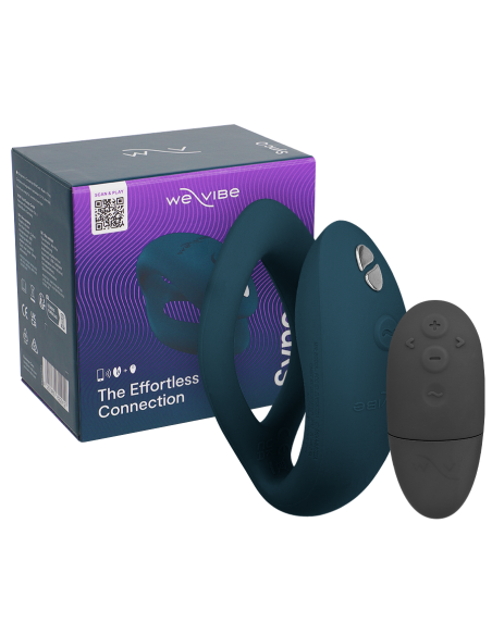 WE-VIBE - SYNC O LANKSTUS VIBRATORIUS SU NUOTOLINIO VALDYMO VALDYMU, TAMSI ŽALIOS SPALVOS
