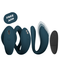 WE-VIBE - SYNC O LANKSTUS VIBRATORIUS SU NUOTOLINIO VALDYMO VALDYMU, TAMSI ŽALIOS SPALVOS 2