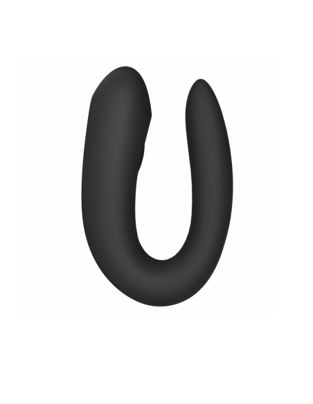 SATISFYER - DOUBLE JOY SU JUODOS spalvos programėle