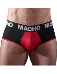 MACHO - MS26N SLIP BLACK-RED M