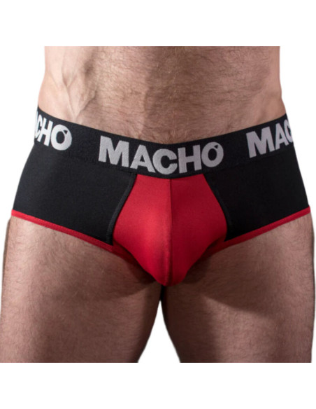 MACHO - MS26N SLIP BLACK-RED M