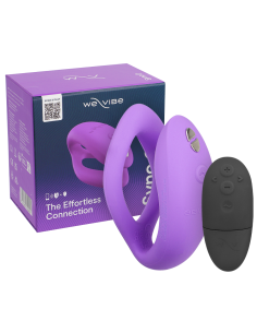 WE-VIBE - SYNC O LANKSTUS VIBRUOTAS SU NUOTOLINIO VALDYMO VALDYMU, VIOLETINIS