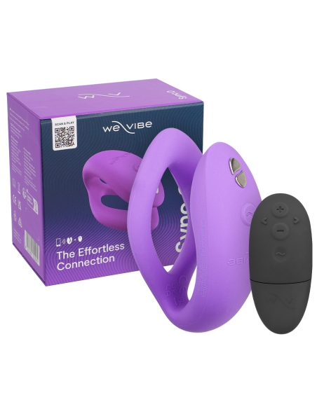 WE-VIBE - SYNC O LANKSTUS VIBRUOTAS SU NUOTOLINIO VALDYMO VALDYMU, VIOLETINIS