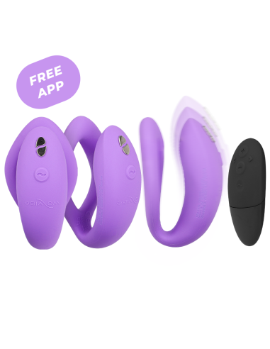WE-VIBE - SYNC O FLEXIBLE VIBRATOR REMOTE CONTROL VIOLET
