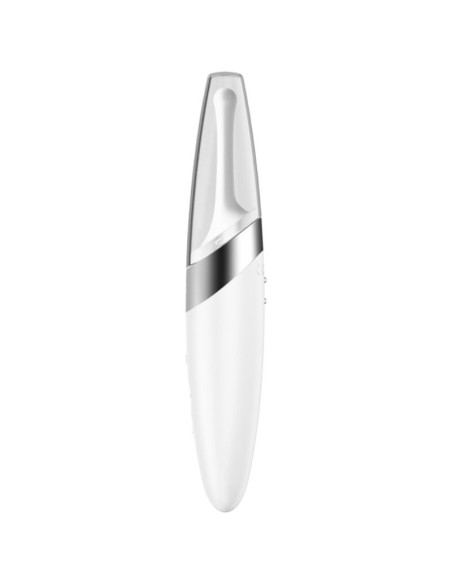 SATISFYER - TWIRLING DELIGHT CLIT TIP VIBRATOR WHITE